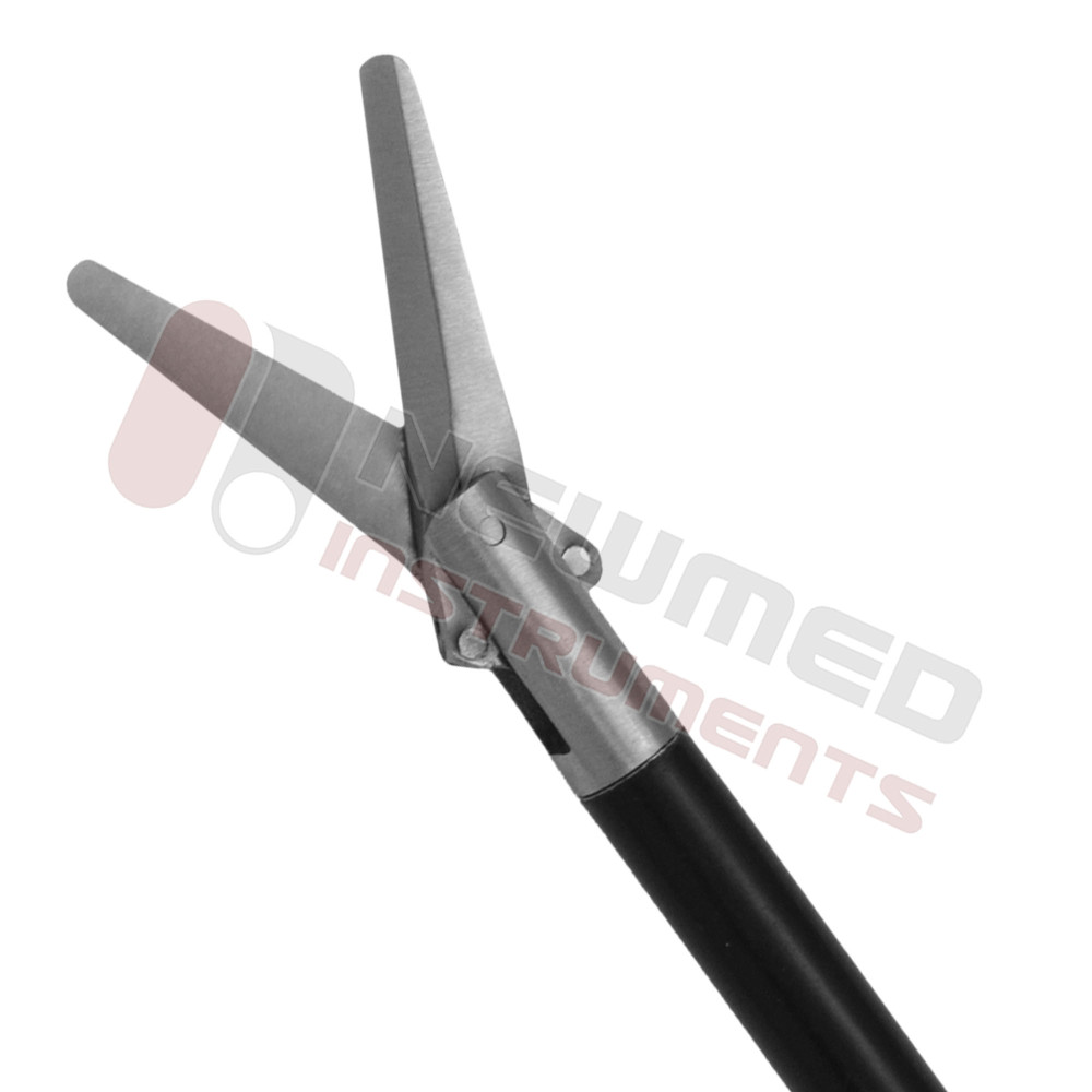 ダブルアクション腹腔鏡用ストレート精密ハサミ | New Med Instruments